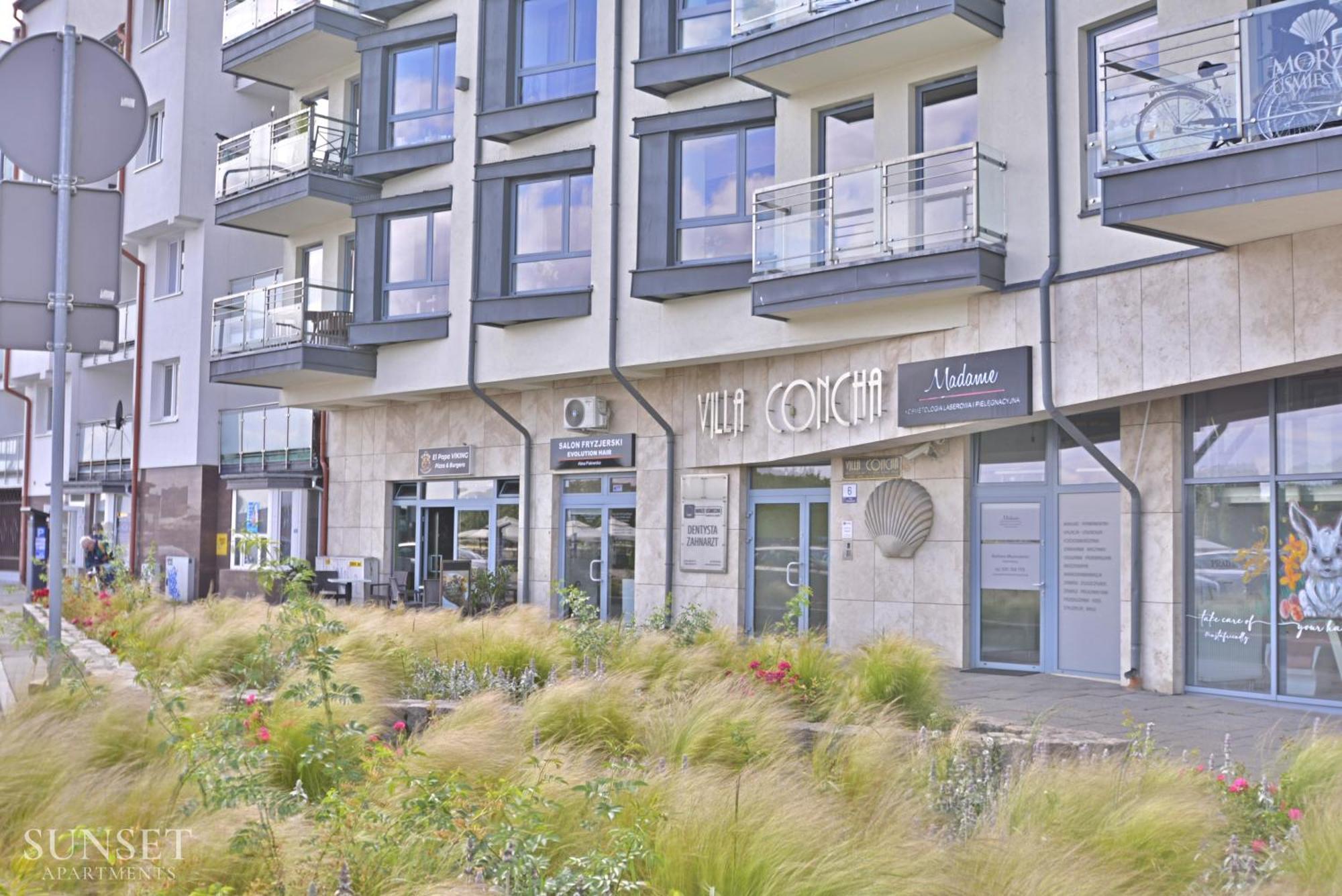 Sunset Apartments - Villa Concha - Parking - Widok Na Port! Swinoujscie Luaran gambar