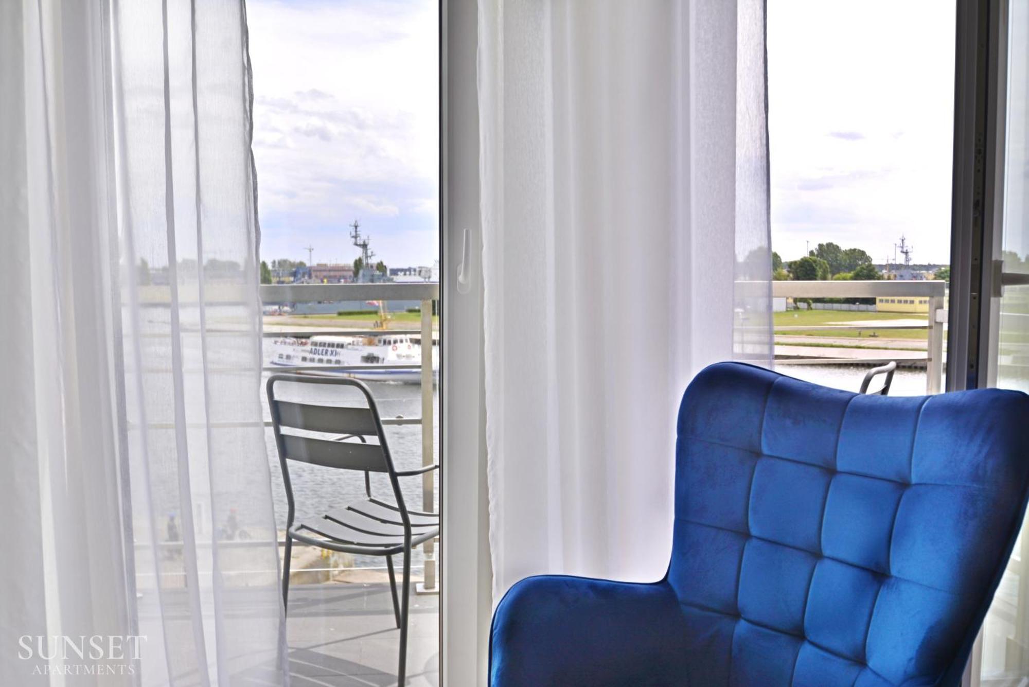 Sunset Apartments - Villa Concha - Parking - Widok Na Port! Swinoujscie Luaran gambar